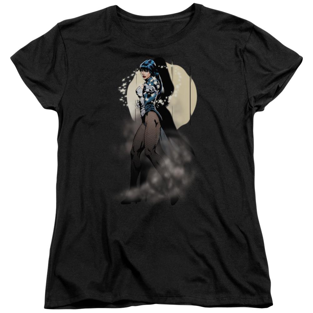 Justice League Of America Zatanna Illusion Women's 18/1 Cotton Short-Sleeve T-Shirt