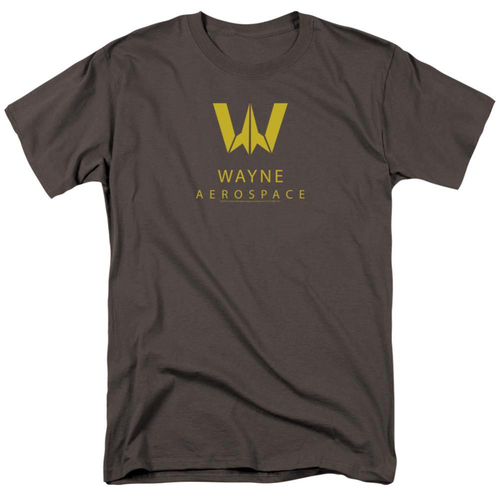 Justice League Wayne Aerospace Men's 18/1 Cotton Short-Sleeve T-Shirt