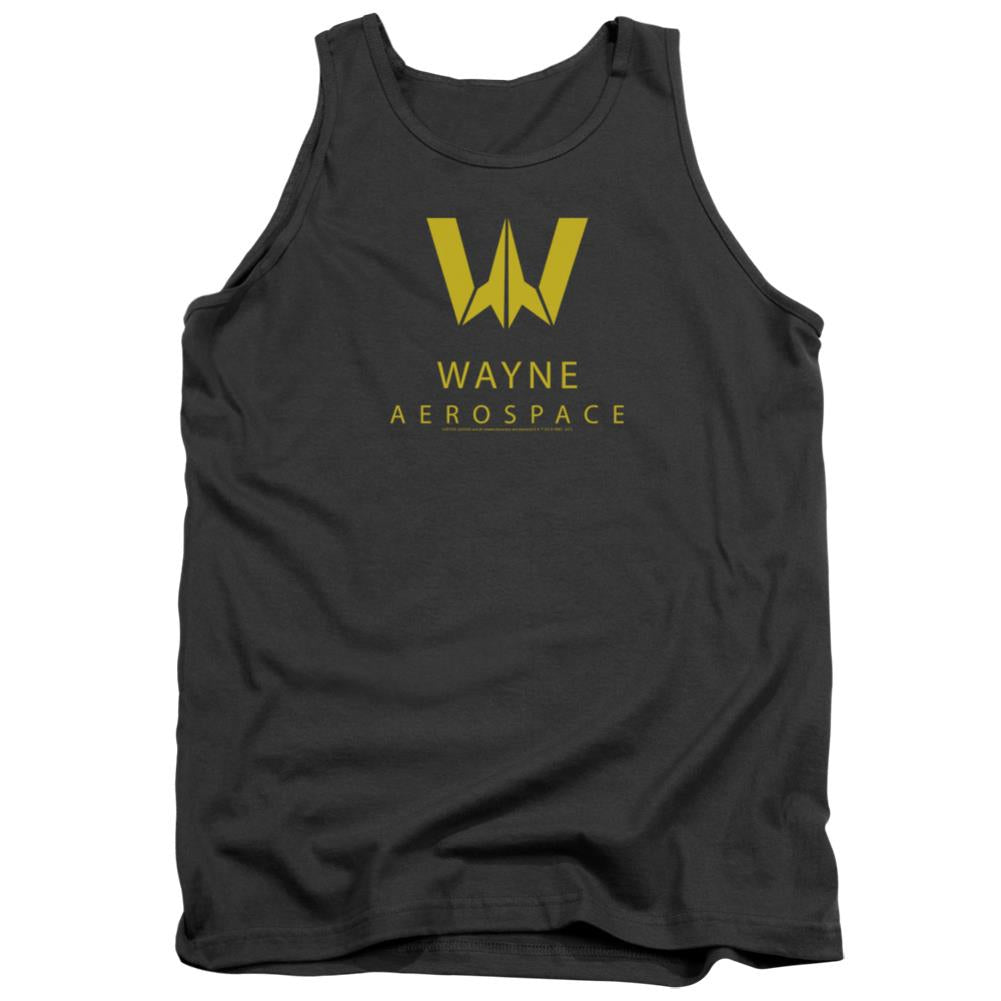 Justice League Wayne Aerospace Men's 18/1 Cotton Tank Top