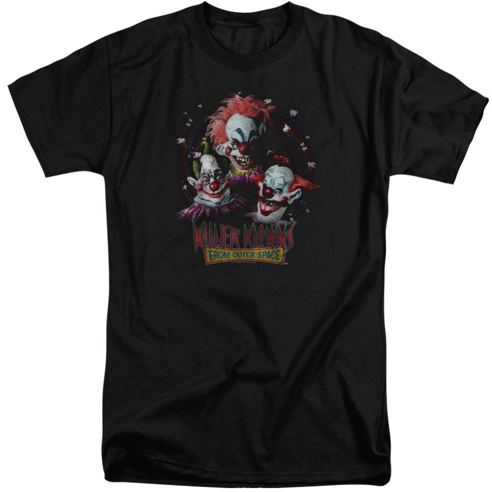 Killer Klowns From Outer Space Killer Klowns Men's 18/1 Tall Cotton Short-Sleeve T-Shirt