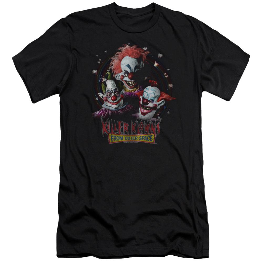 Killer Klowns From Outer Space Killer Klowns Men's Ultra-Soft 30/1 Cotton Slim Short-Sleeve T-Shirt