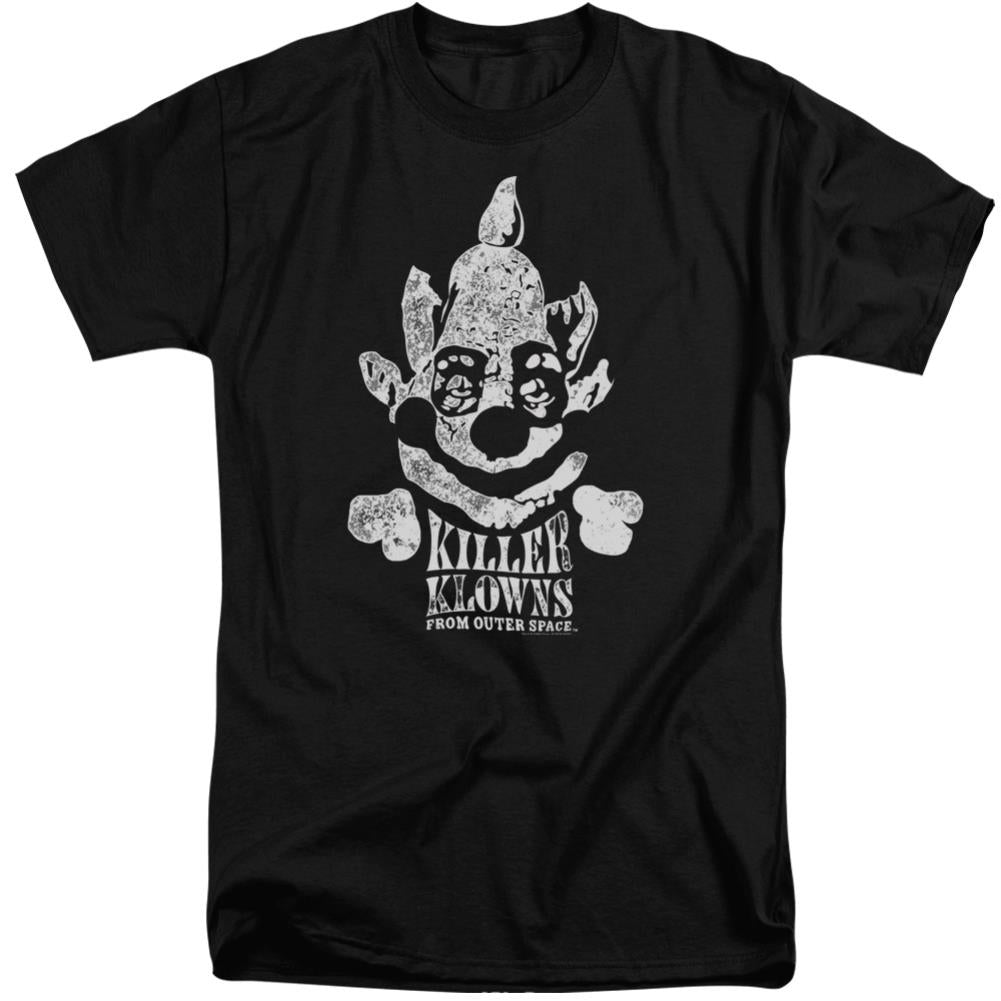 Killer Klowns From Outer Space Kreepy Men's 18/1 Tall Cotton Short-Sleeve T-Shirt
