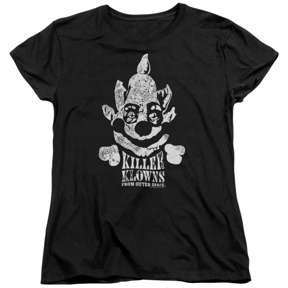 Killer Klowns From Outer Space Kreepy Women's 18/1 Cotton Short-Sleeve T-Shirt