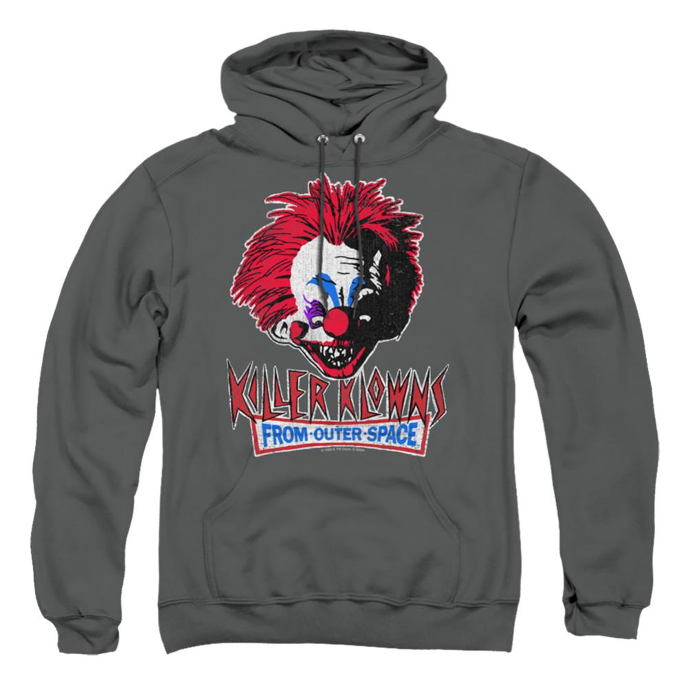 Killer Klowns From Outer Space Rough Clown Men's Pull-Over 75 25 Poly Hoodie