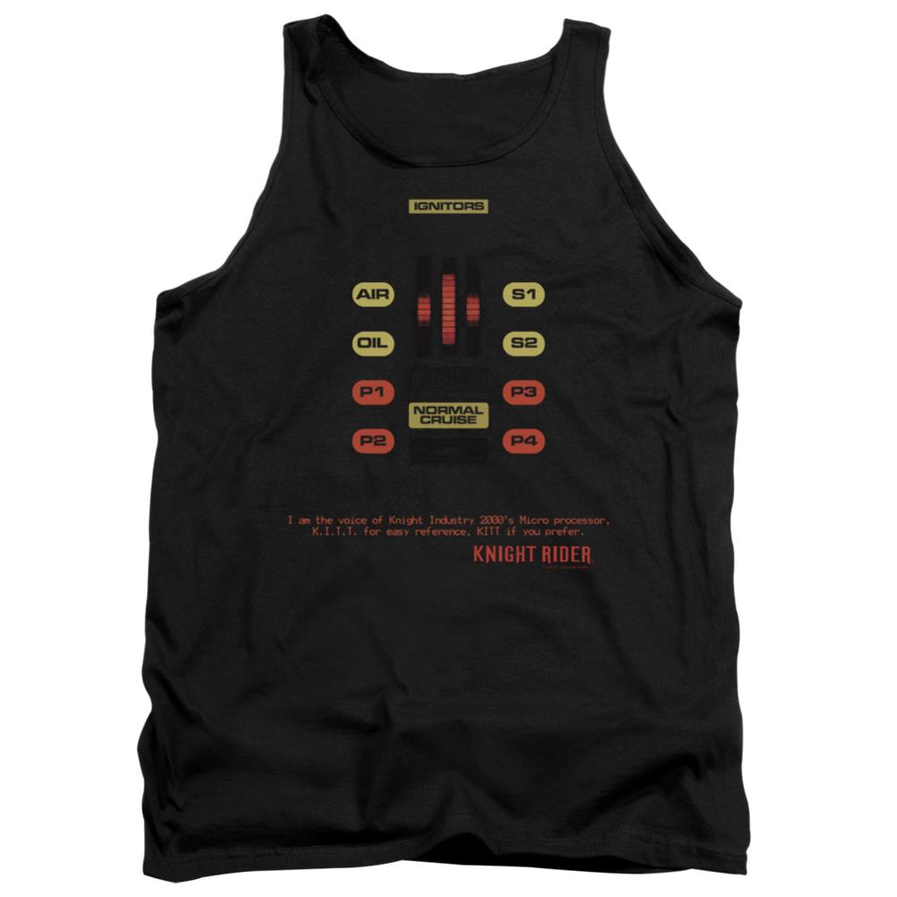 Knight Rider Kitt Consol Men's 18/1 Cotton Tank Top