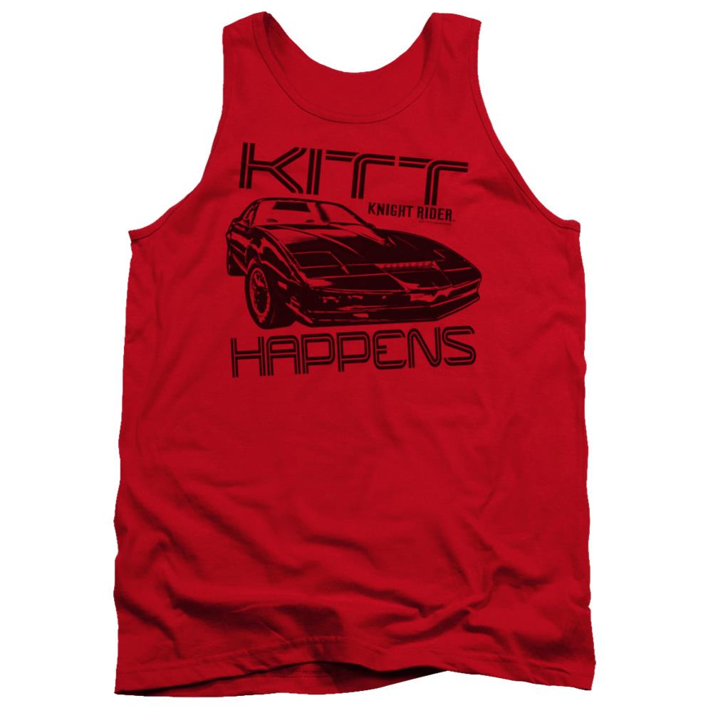 Knight Rider Kitt Happens Men's 18/1 Cotton Tank Top