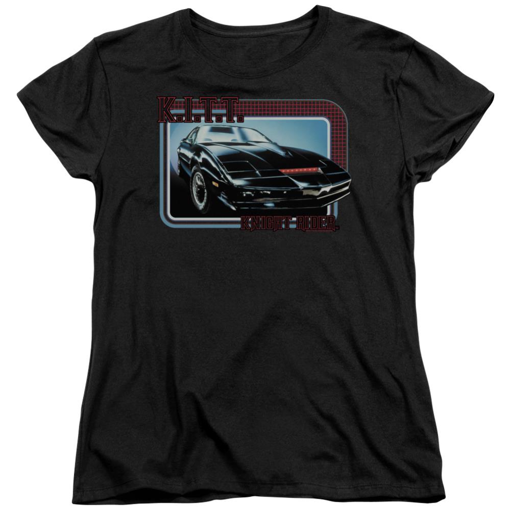 Knight Rider Kitt Women's 18/1 Cotton Short-Sleeve T-Shirt