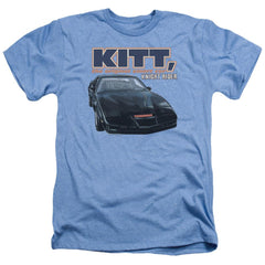 Knight Rider Original Smart Car Men's 30/1 Heather 60 40 Poly Short-Sleeve T-Shirt