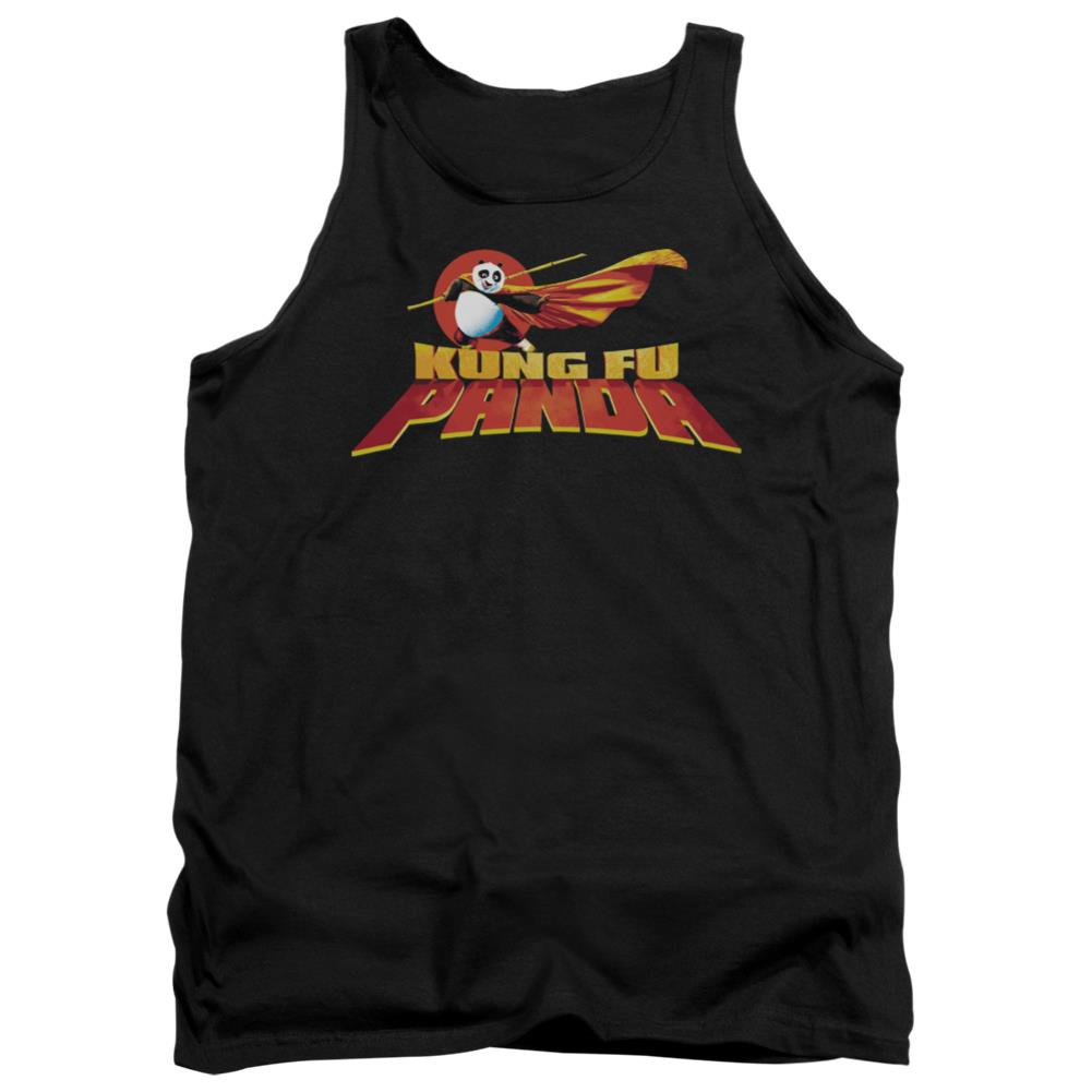 Kung Fu Panda Logo Men's 18/1 Cotton Tank Top