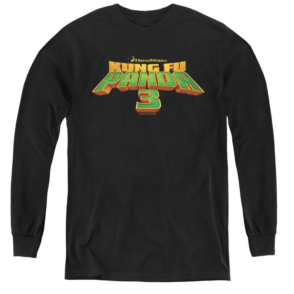 Kung Fu Panda Logo Youth Long-Sleeve T-Shirt