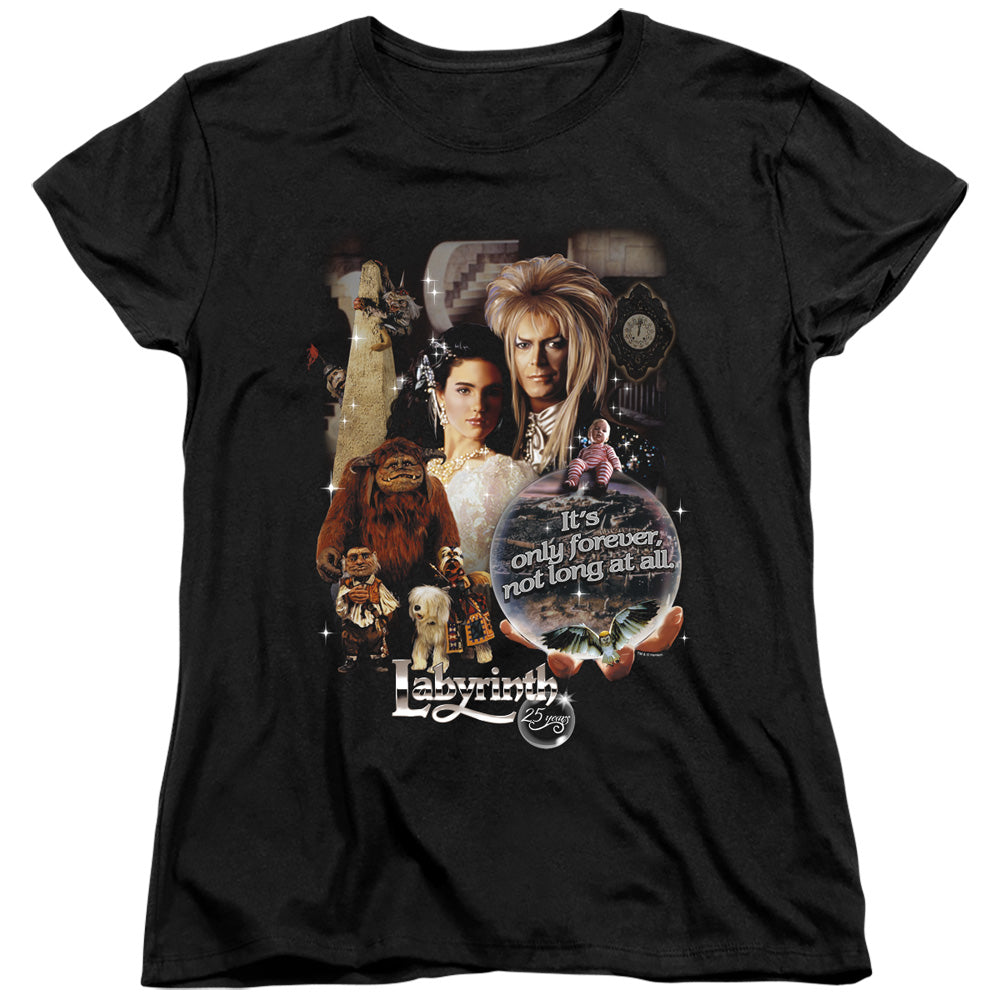 Labyrinth 25 Years Of Magic Women's 18/1 Cotton Short-Sleeve T-Shirt