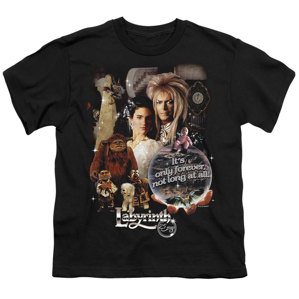 Labyrinth 25 Years Of Magic Youth 18/1 100% Cotton Short-Sleeve T-Shirt