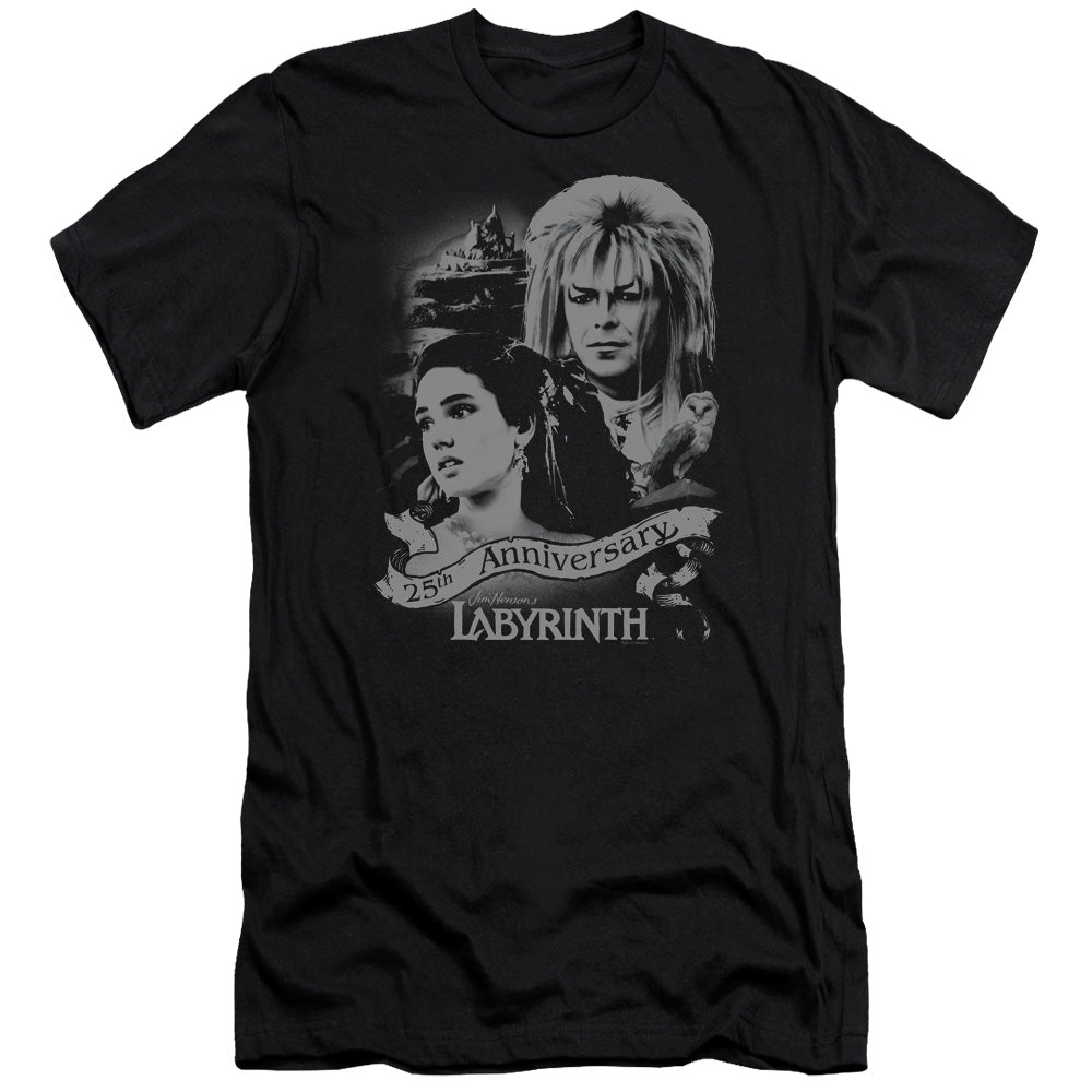 Labyrinth Anniversary Men's Ultra-Soft 30/1 Cotton Slim Short-Sleeve T-Shirt