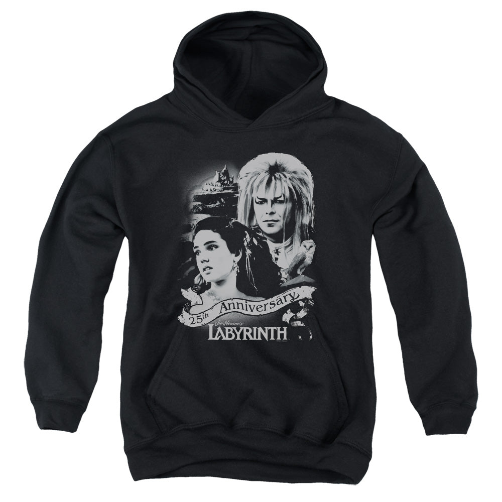 Labyrinth Anniversary Youth Cotton Poly Pull-Over Hoodie