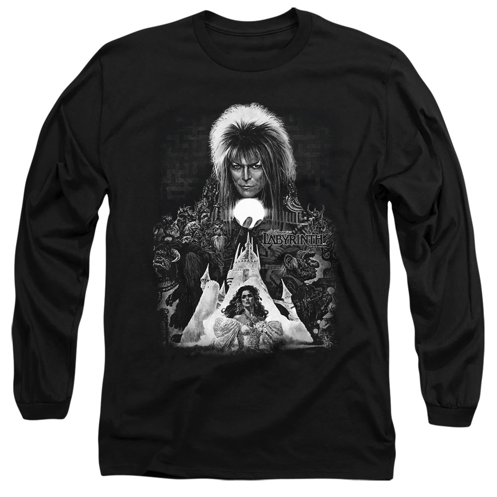Labyrinth Castle Men's 18/1 Cotton Long-Sleeve T-Shirt