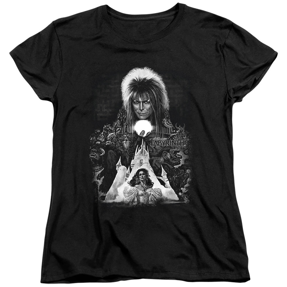Labyrinth Castle Women's 18/1 Cotton Short-Sleeve T-Shirt