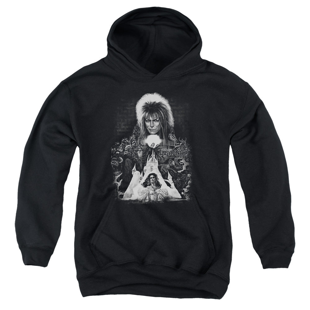 Labyrinth Castle Youth Cotton Poly Pull-Over Hoodie