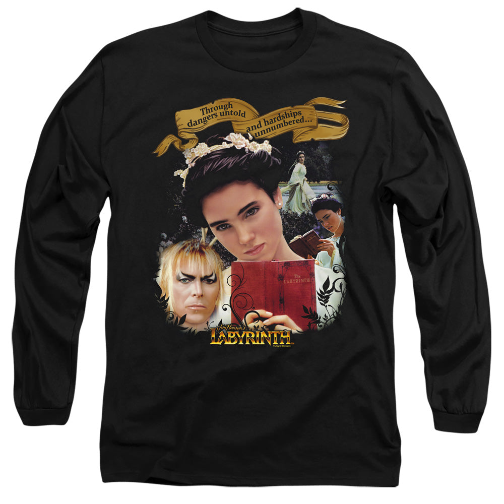 Labyrinth Dangers Untold Men's 18/1 Cotton Long-Sleeve T-Shirt