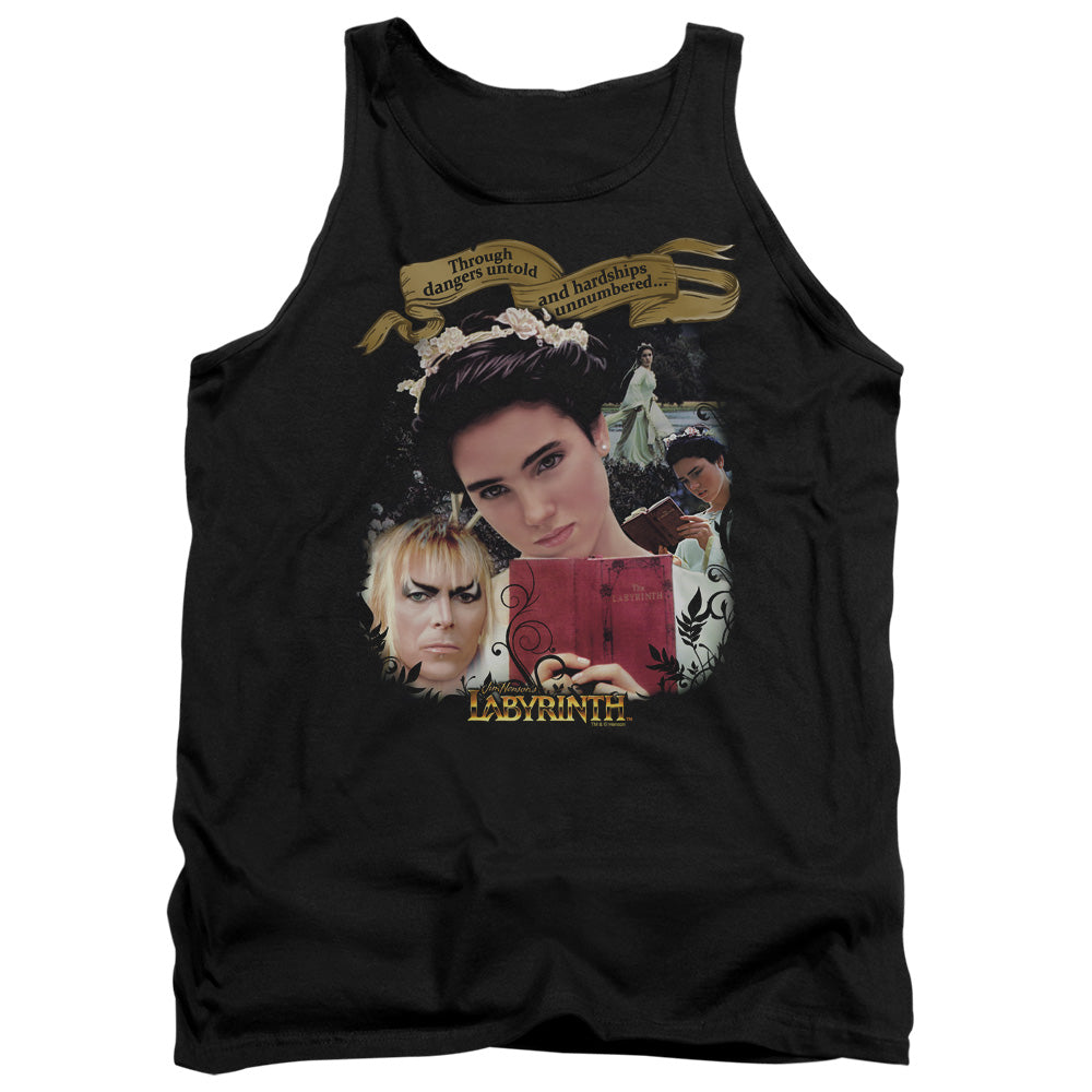 Labyrinth Dangers Untold Men's 18/1 Cotton Tank Top