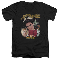 Labyrinth Dangers Untold Men's 30/1 Cotton Slim V-Neck T-Shirt