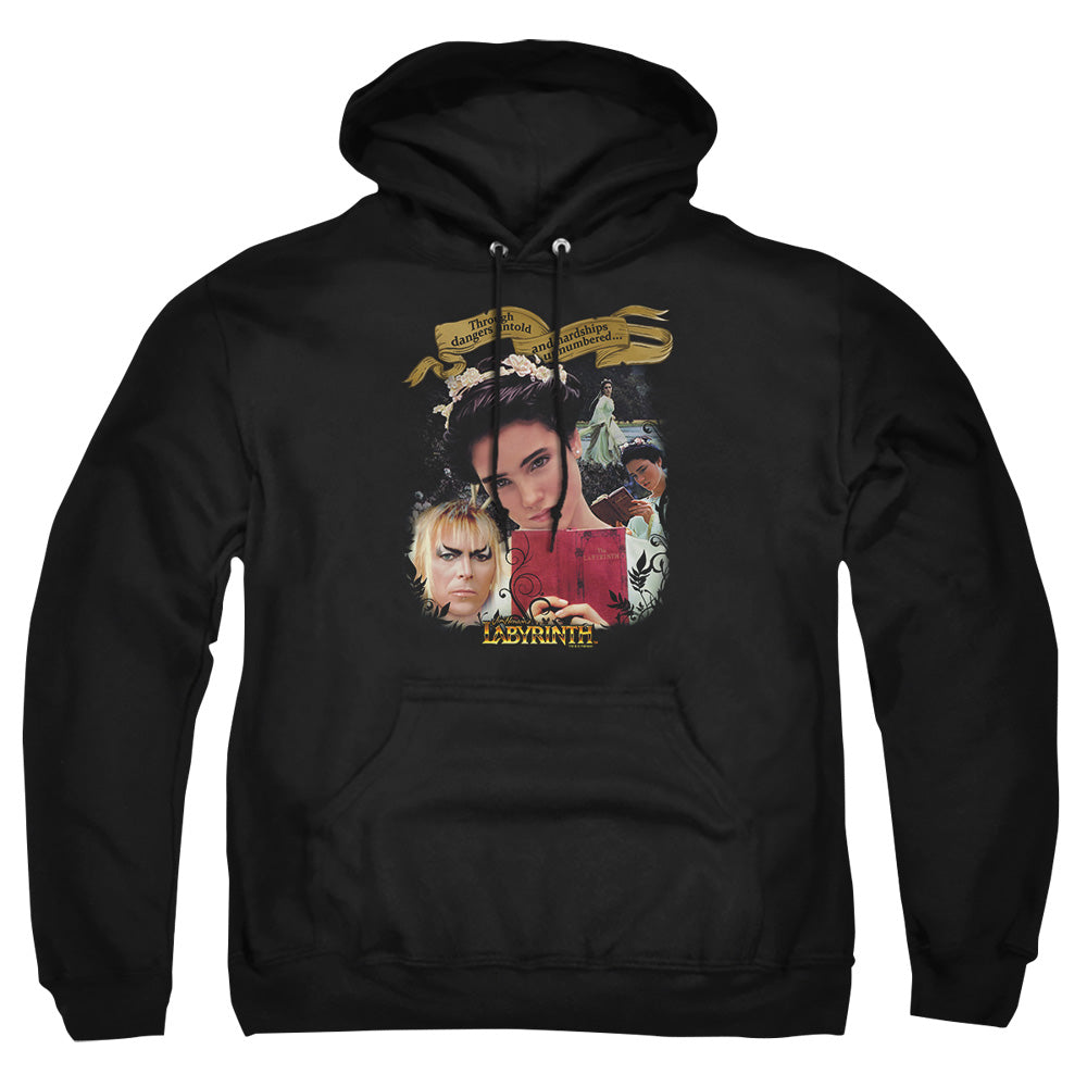 Labyrinth Dangers Untold Men's Pull-Over 75 25 Poly Hoodie