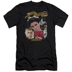 Labyrinth Dangers Untold Men's Ultra-Soft 30/1 Cotton Slim Short-Sleeve T-Shirt