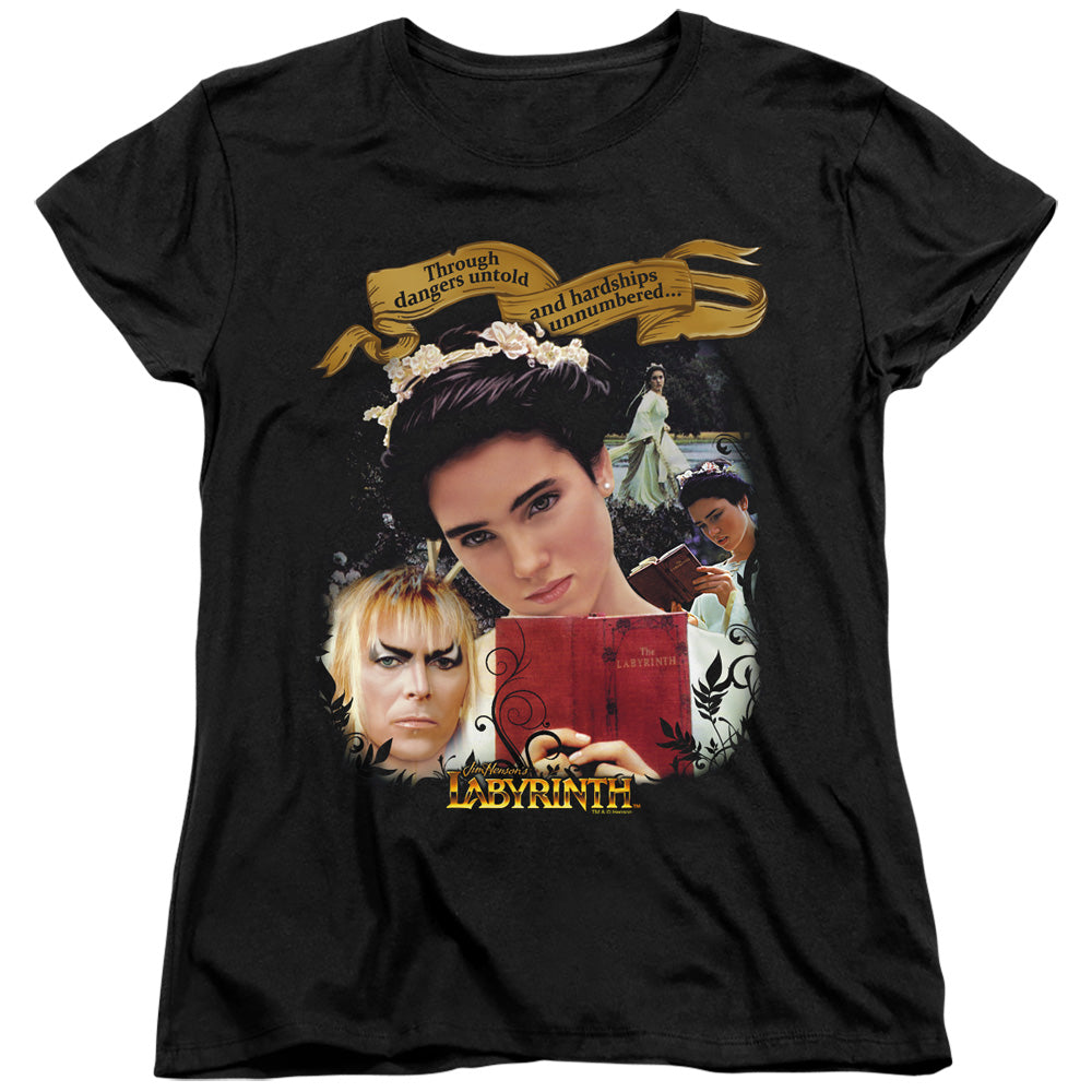 Labyrinth Dangers Untold Women's 18/1 Cotton Short-Sleeve T-Shirt