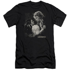 Labyrinth Dream Dance Men's Ultra-Soft 30/1 Cotton Slim Short-Sleeve T-Shirt