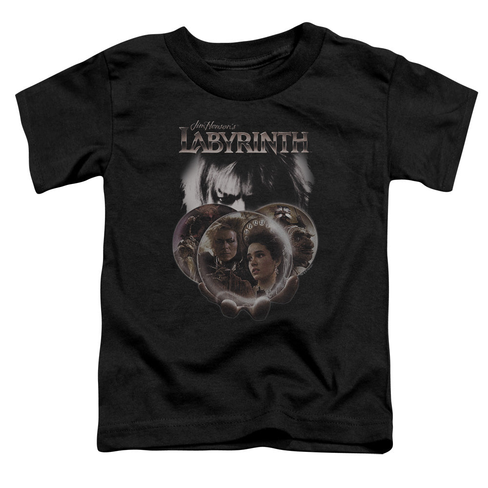 Labyrinth Globes Toddler 18/1 Cotton Short-Sleeve T-Shirt