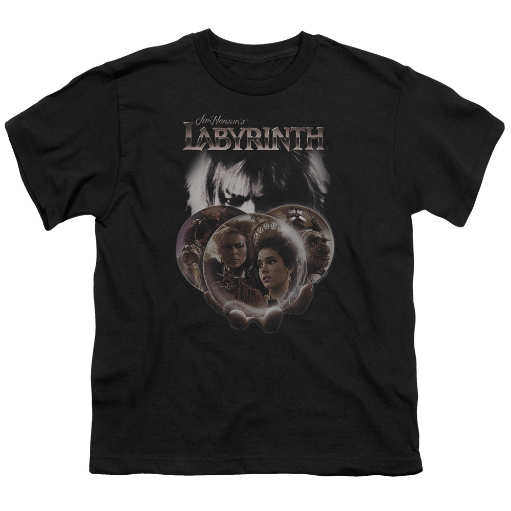 Labyrinth Globes Youth 18/1 100% Cotton Short-Sleeve T-Shirt