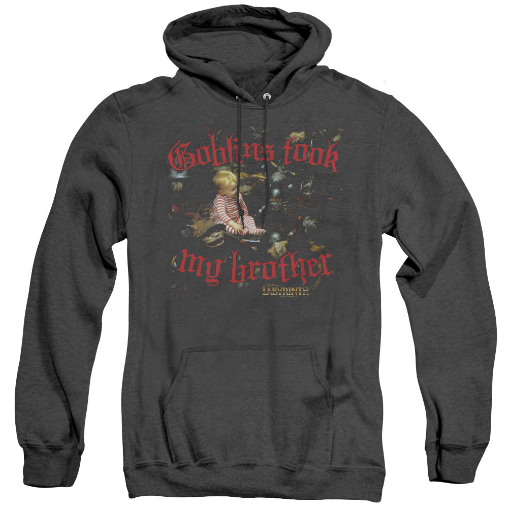 Labyrinth Goblins Took My Brother Men's Pull-Over Hoodie