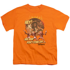 Labyrinth Head Dont Come Off Youth 18/1 100% Cotton Short-Sleeve T-Shirt