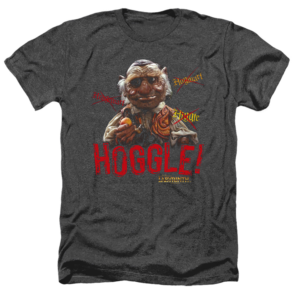 Labyrinth Hoggle Men's 30/1 Heather 60 40 Poly Short-Sleeve T-Shirt