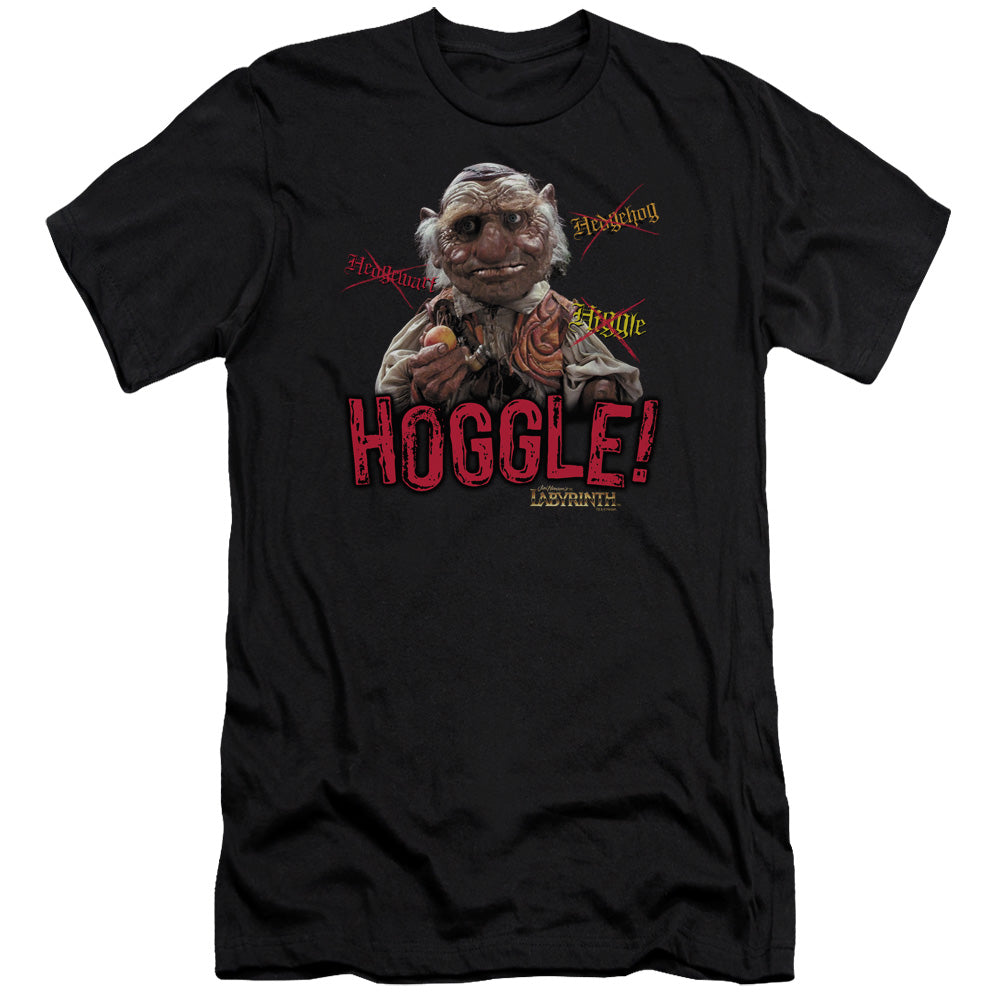 Labyrinth Hoggle Men's Ultra-Soft 30/1 Cotton Slim Short-Sleeve T-Shirt