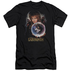Labyrinth I Have A Gift Men's Ultra-Soft 30/1 Cotton Slim Short-Sleeve T-Shirt