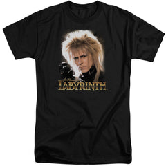 Labyrinth Jareth Men's 18/1 Tall Cotton Short-Sleeve T-Shirt