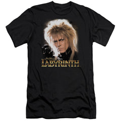 Labyrinth Jareth Men's Ultra-Soft 30/1 Cotton Slim Short-Sleeve T-Shirt