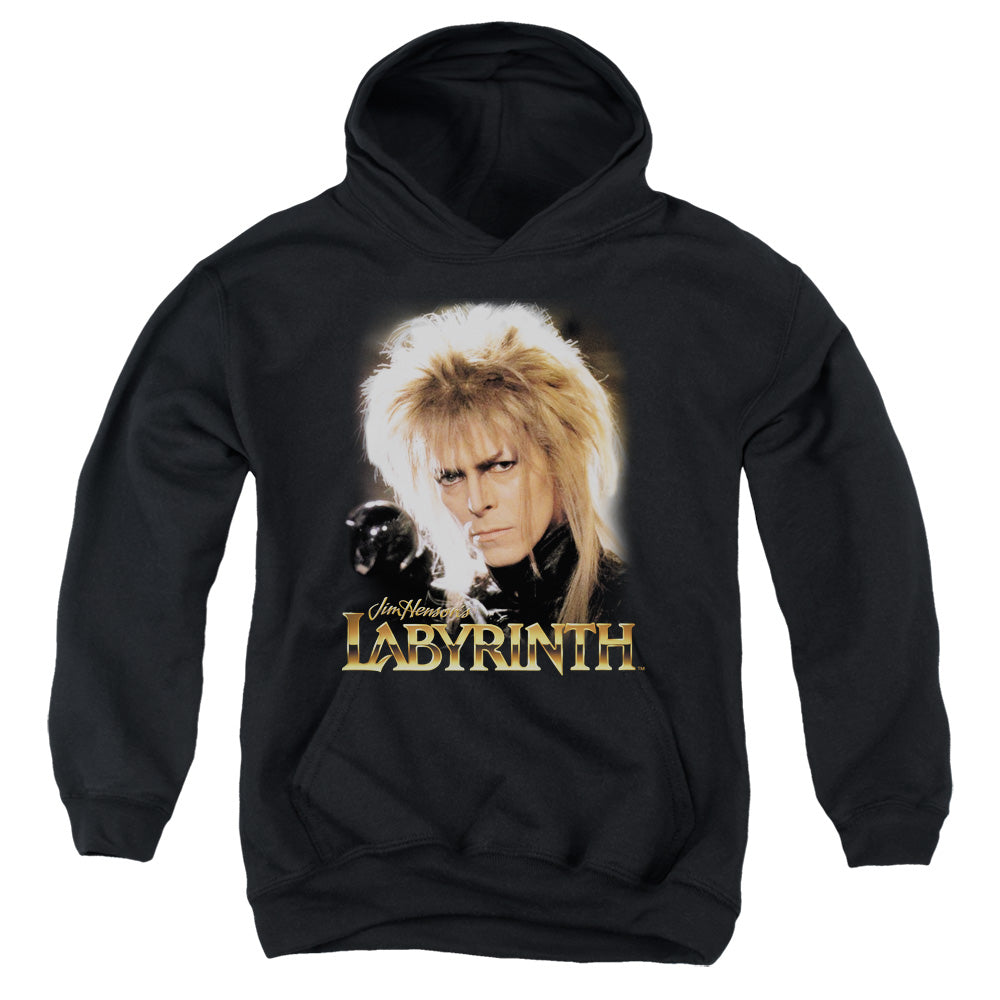 Labyrinth Jareth Youth Cotton Poly Pull-Over Hoodie
