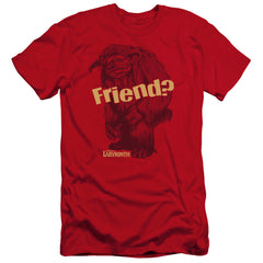 Labyrinth Ludo Friend Men's Ultra-Soft 30/1 Cotton Slim Short-Sleeve T-Shirt