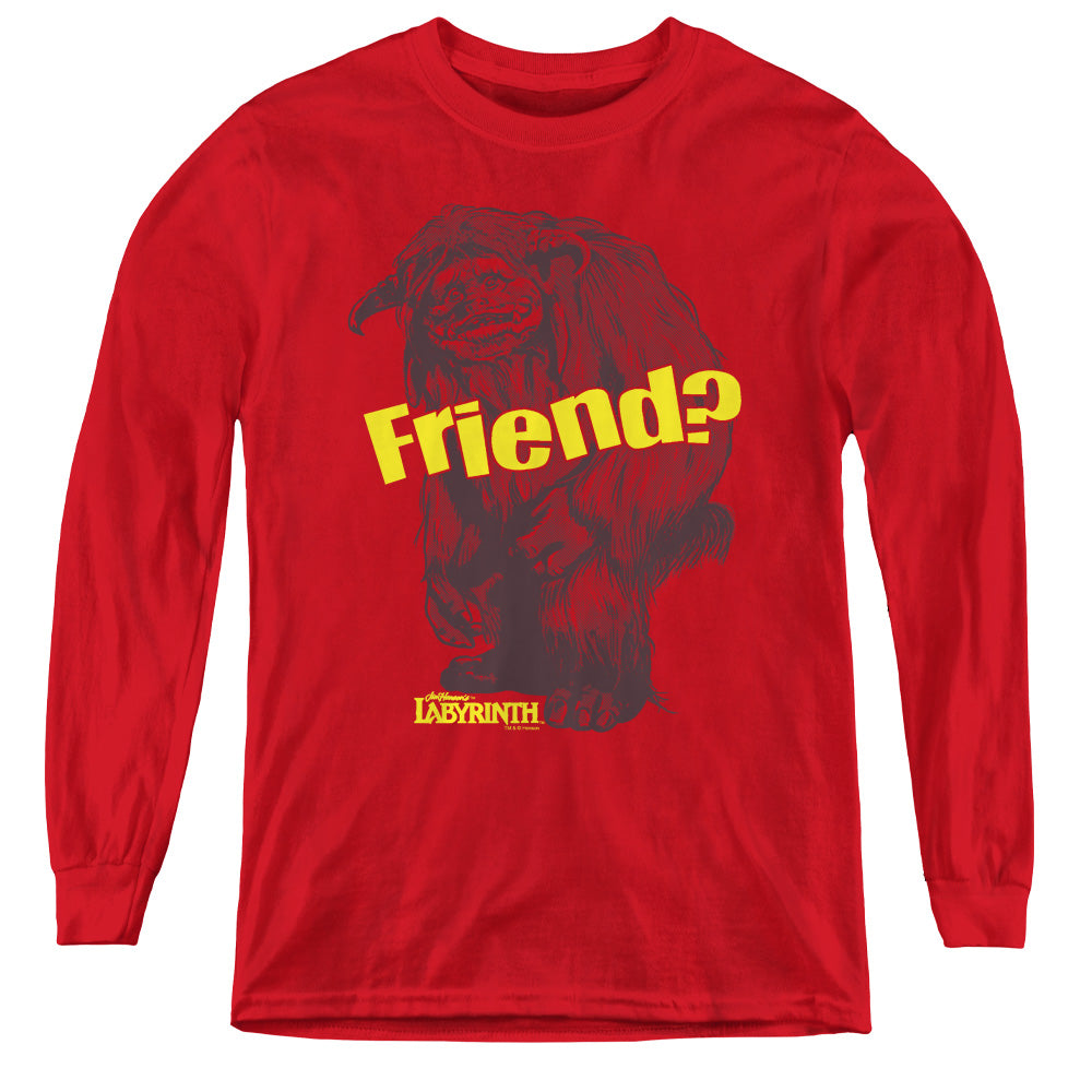 Labyrinth Ludo Friend Youth Long-Sleeve T-Shirt