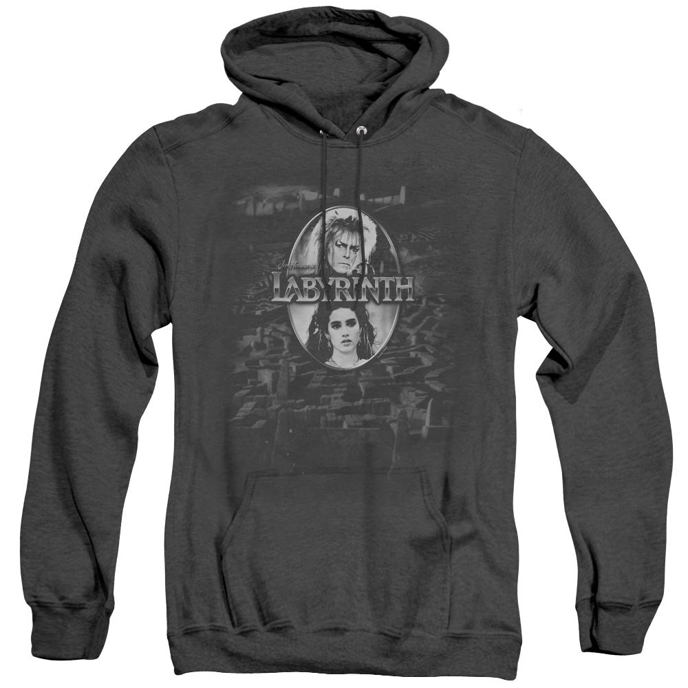 Labyrinth Maze Men's Pull-Over Hoodie