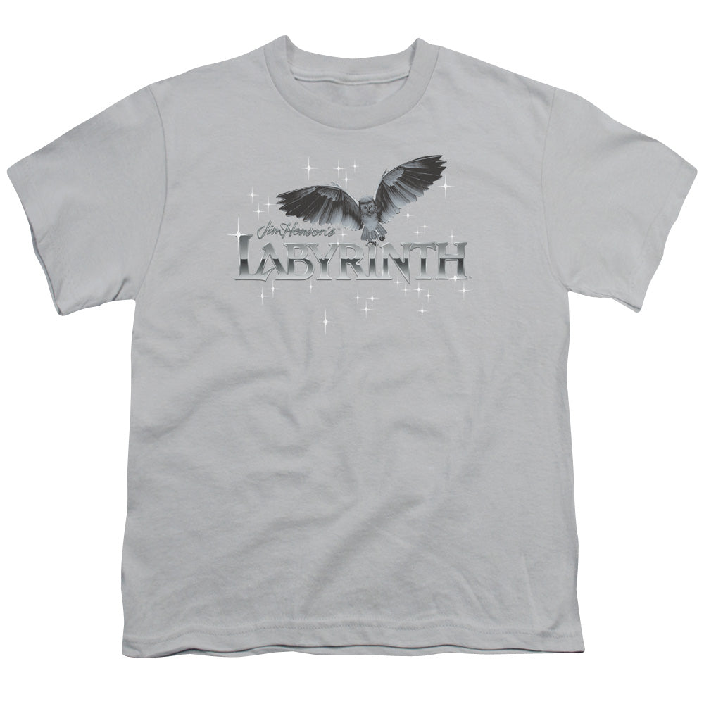 Labyrinth Owl Logo Youth 18/1 100% Cotton Short-Sleeve T-Shirt