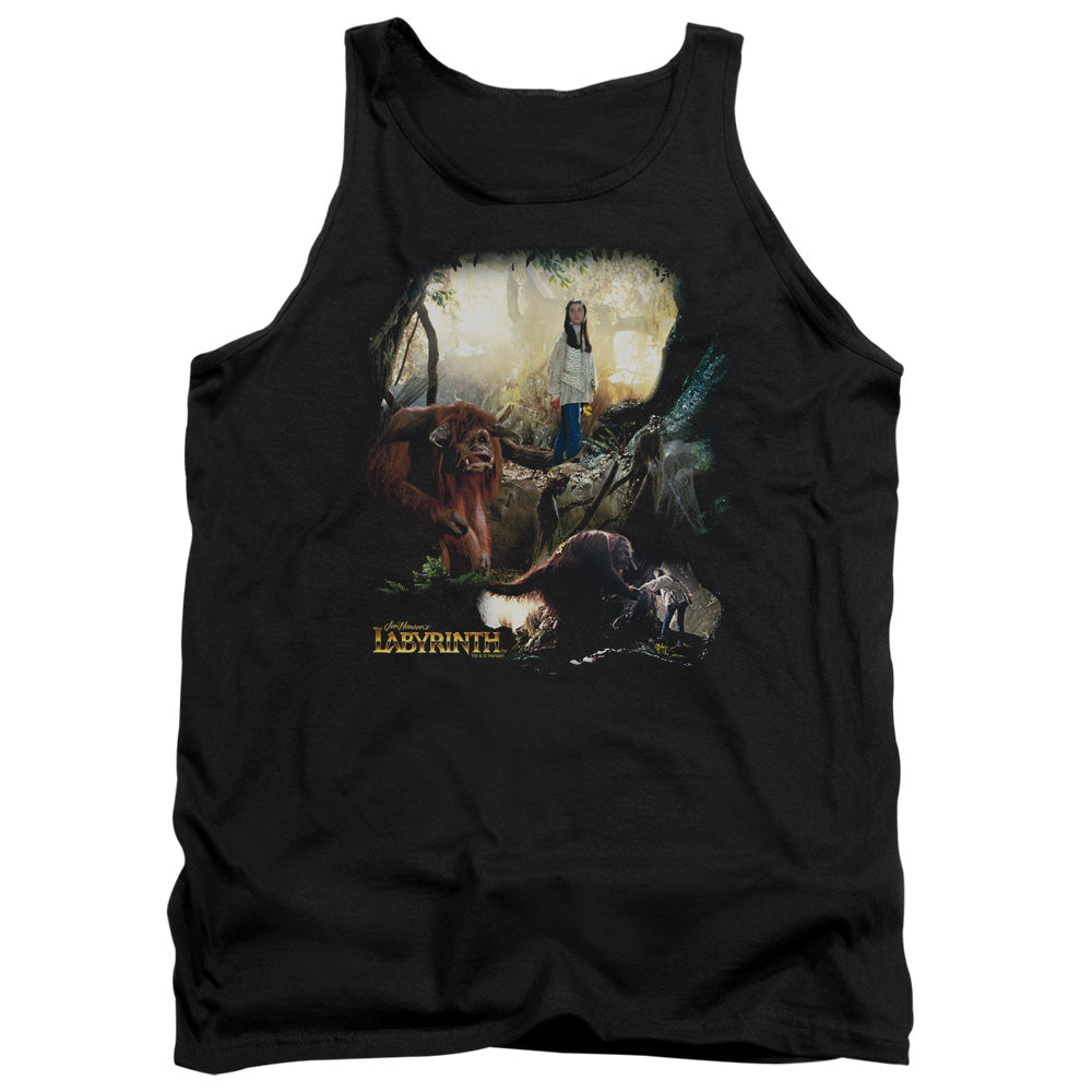 Labyrinth Sarah & Ludo Men's 18/1 Cotton Tank Top
