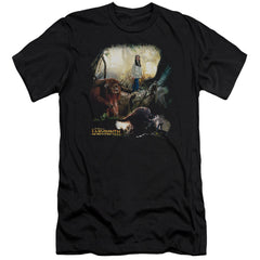 Labyrinth Sarah & Ludo Men's Ultra-Soft 30/1 Cotton Slim Short-Sleeve T-Shirt