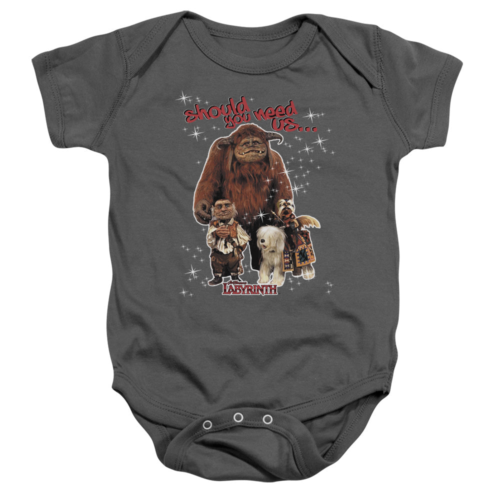 Labyrinth Should You Need Us Infant's Cotton SS Snapsuit