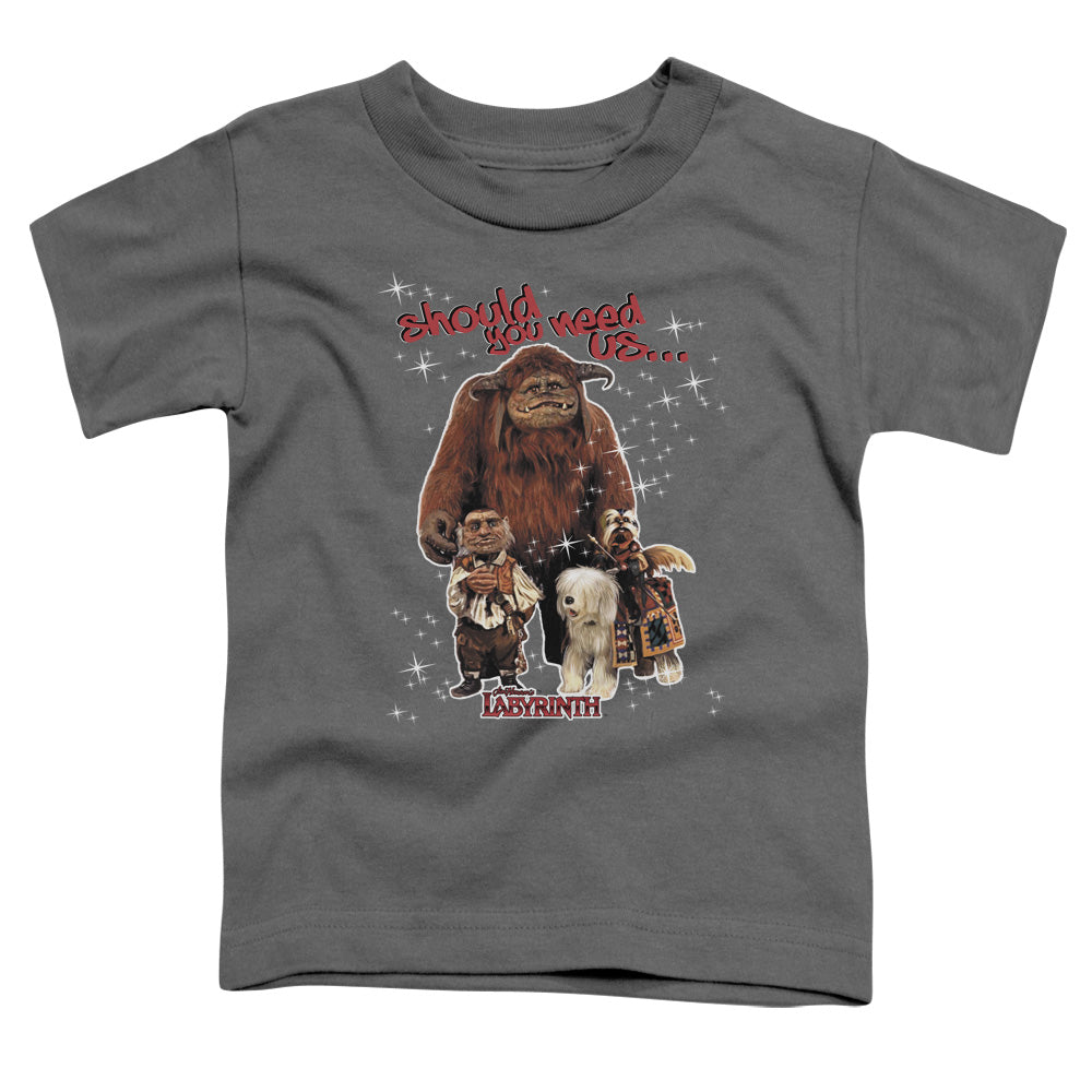 Labyrinth Should You Need Us Toddler 18/1 Cotton Short-Sleeve T-Shirt