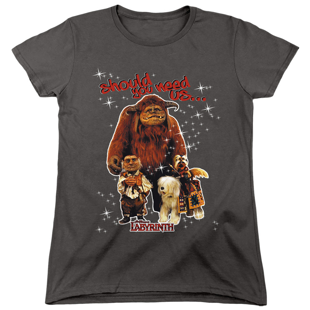 Labyrinth Should You Need Us Women's 18/1 Cotton Short-Sleeve T-Shirt