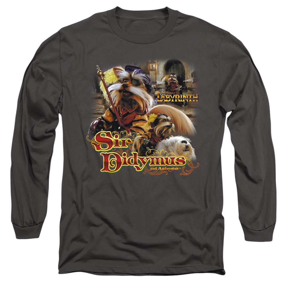 Labyrinth Sir Didymus Men's 18/1 Cotton Long-Sleeve T-Shirt
