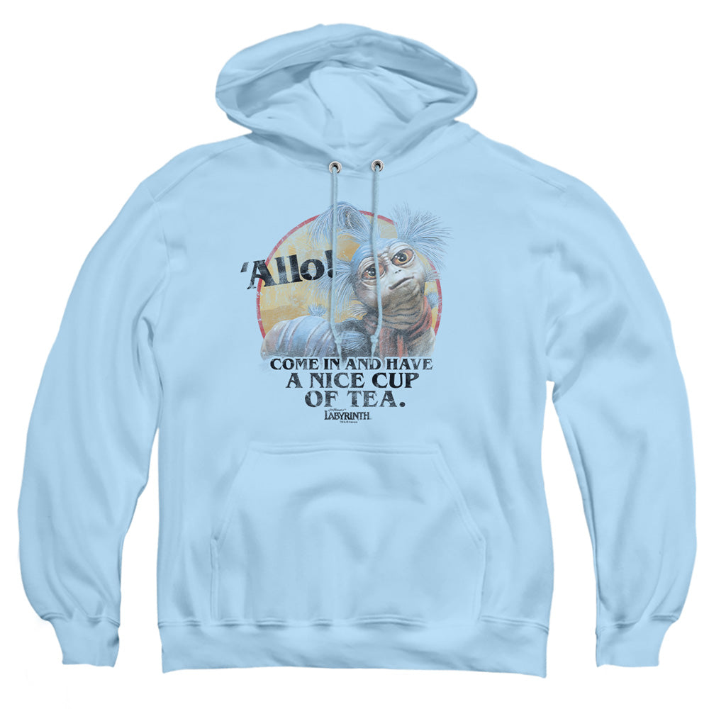 Labyrinth Tea Men's Pull-Over 75 25 Poly Hoodie