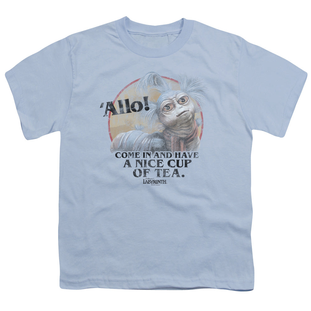 Labyrinth Tea Youth 18/1 100% Cotton Short-Sleeve T-Shirt